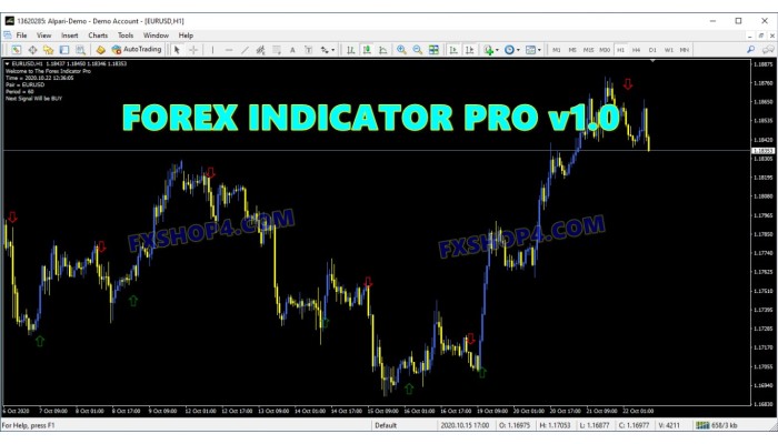 FOREX INDICATOR PRO V1.0 (No Repaint)