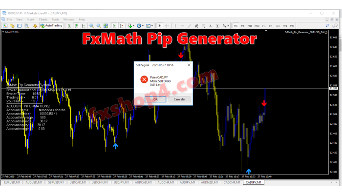 FxMath Pip Generator System 