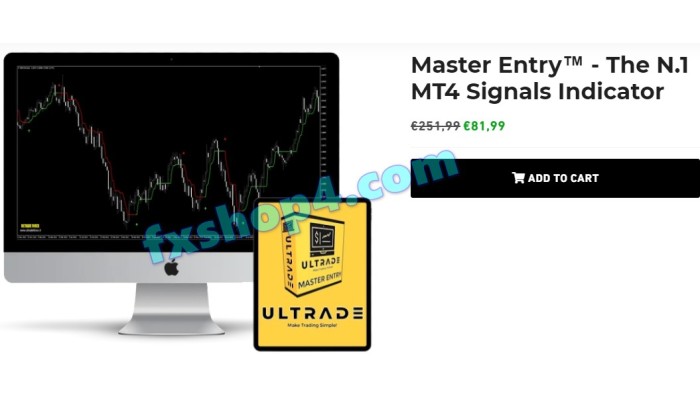 ULTRADE MASTER THE N.1 MT4 SIGNALS INDICATOR