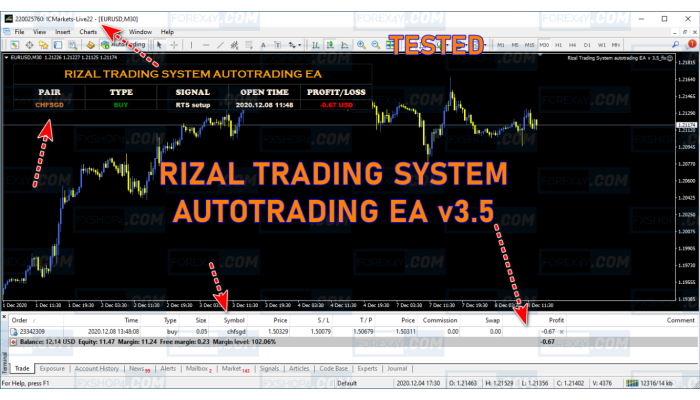RIZAL TRADING SYSTEM AUTOTRADING EA v3.5 