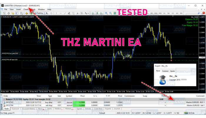 THZ MARTINI EURUSD EA 
