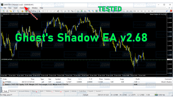GHOST'S SHADOW EA V2.68 