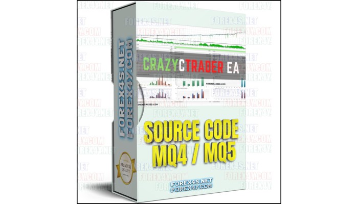 FOREX EA CRAZYCTrader V1.1  (Source Code MQ4/MQ5) 