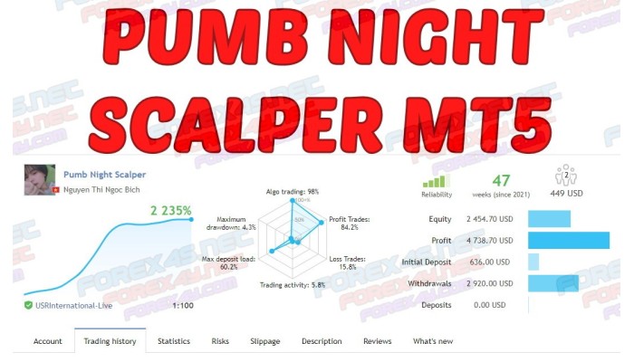 EA Pumb Night Scalper MT5