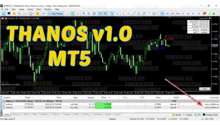 CMILLION THANOS EA v1.0 MT5