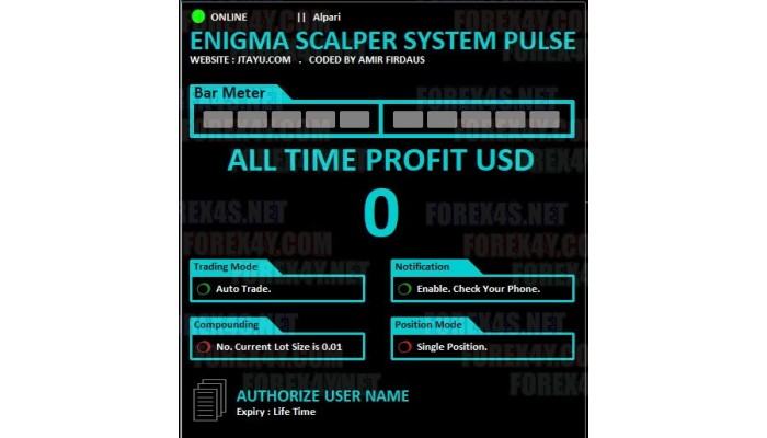 ENIGMA SCALPER SYSTEM PULSE v12.55