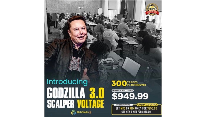 GODZILLA 3.0 SCALPER (VOLTAGE) MT5