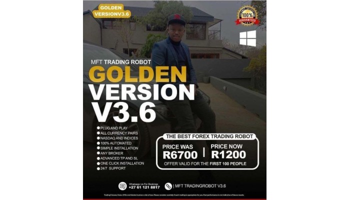 EA MFT TRADING ROBOT V3.6 The PRO GOLDEN VERSION