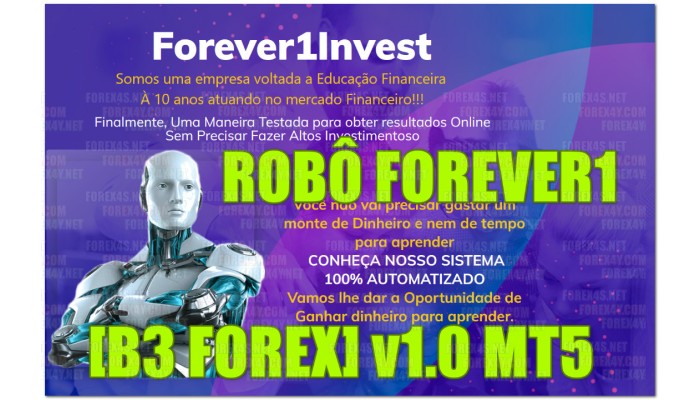 ROBÔ FOREVER1 [B3 FOREX] v1.0 MT5