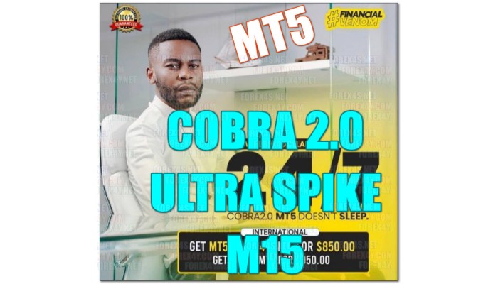 COBRA 2.0 ULTRA (SPIKE) M15 MT5