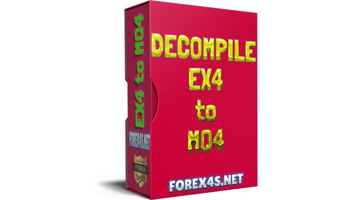 DECOMPILE SERVICE EX4 to MQ4