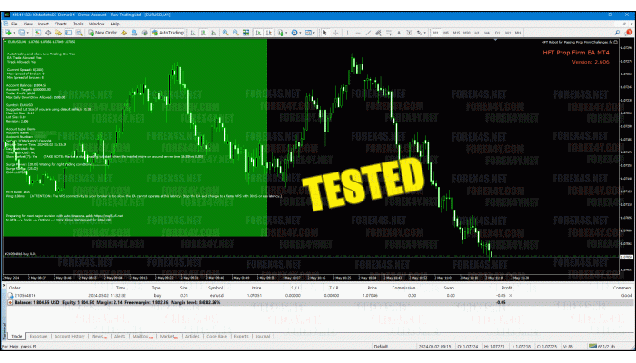 HFT PROP FIRM EA MT4 v2.606
