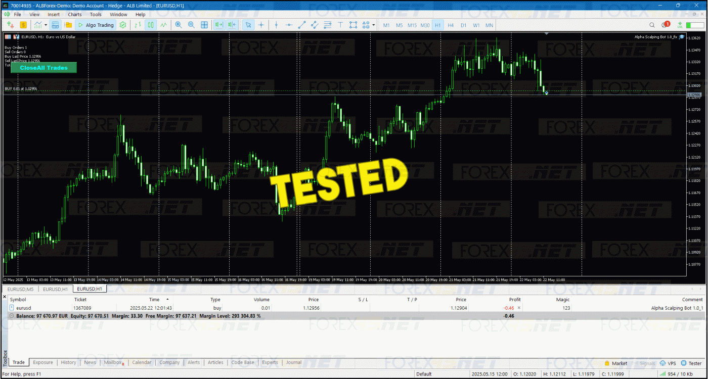 ALPHA SCALPING BOT v1.0 MT5