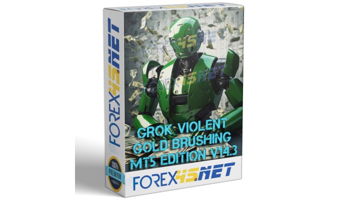 GROK VIOLENT GOLD BRUSHING MT5 Edition v14.3 (XAUUSD M5)